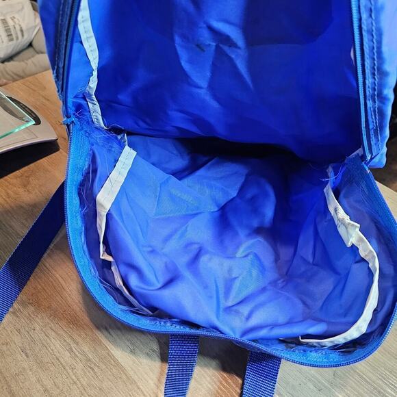 Vintage He-Man Masters of The Universe Backpack 1984 Blue Mattel Beast Man 17" - Picture 10 of 14